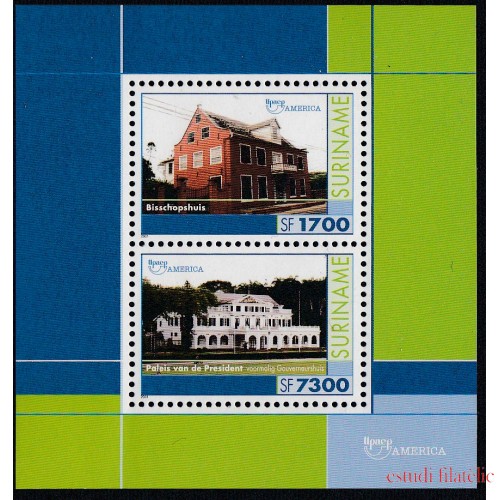 Upaep Suriname HB 88 2001 Diócesis Palacio Presidencial MNH