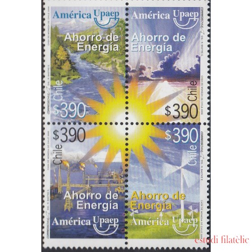 Upaep Chile 1720/23 2006 Ahorro de energía flora MNH