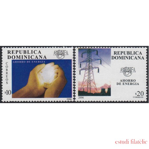 Upaep Rep. Dominicana 1520/21 2006 Ahorro de energía MNH