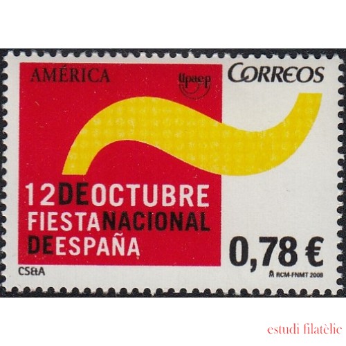 Upaep España 4438 2008 Doce de Octubre fiesta Nacional MNH