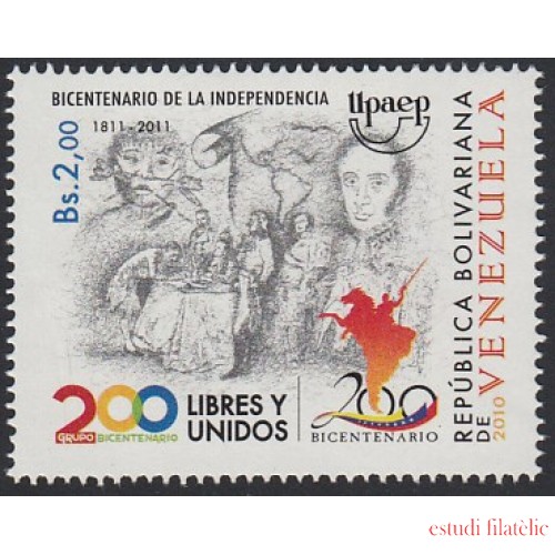 Venezuela 2997 2010 Upaep República Bolivariana MNH