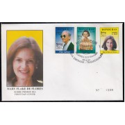 Upaep Honduras 968/70 1998 Pilar Clementina Mary Flake SPD FDC Sobre Primer Día