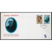 Upaep Suriname 1497/98 1998 Seophie Redmon Grace Ruth SPD FDC Sobre Primer Día