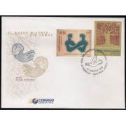 Upaep Argentina 2103/04 1999 Siluetas Árbol simbólico SPD FDC Sobre Primer Día