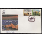 Upaep Bolivia 2422/23 2003 Chenopodium Lama guanicoe SPD FDC Sobre Primer Día