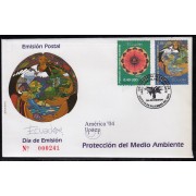 Upaep Ecuador 1806/07 2004 Composición SPD FDC Sobre Primer Día