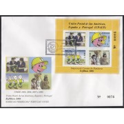 Upaep Honduras HB 88 2008 Fiestas Nacionales SPD FDC Sobre Primer Día