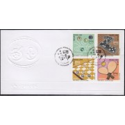 Upaep Brasil 3070/73 2009 Damas Dominó Frescobo SPD FDC Sobre Primer Día