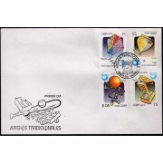 Upaep Cuba 4756/59 2009 Trompo Papalote Dominó Yaquis SPD FDC Sobre Primer Día