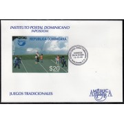 Upaep Rep Dominicana HB 52 2009 El pañuelo SPD FDC Sobre Primer Día