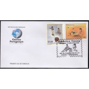 Upaep Paraguay 3032/33 2009 Trompo Tikichuela Bolitas SPD FDC Sobre Primer Día