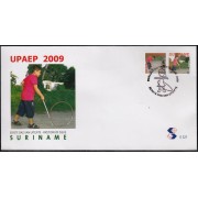 Upaep Suriname HB111 2009 Juegos tradicionales Hoepelen SPD FDC Sobre Primer Día