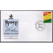 Upaep Bolivia 1418A 2011 100 años uniendo culturas SPD FDC Sobre Primer Día