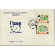 Upaep Rep Dominicana 1637/38 2011 Uniendo culturas SPD FDC Sobre Primer Día