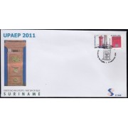 Upaep Suriname 2011 Buzones SPD FDC Sobre Primer Día