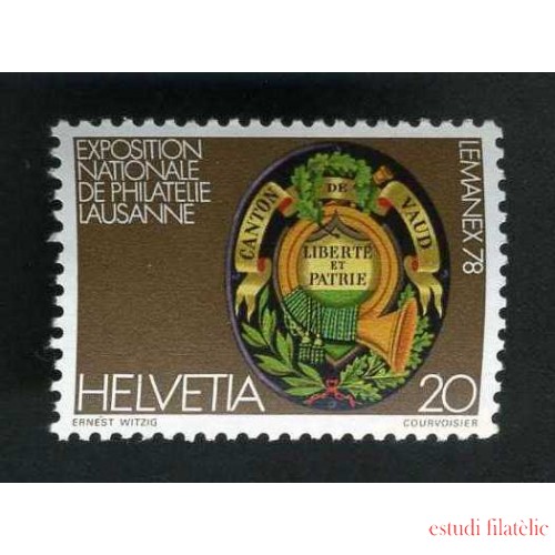 Suiza Switzerland 1046 1978 Lemanex MNH