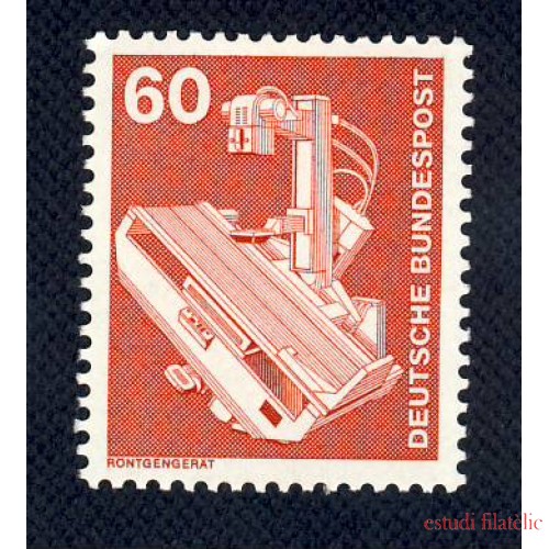 MED/S Alemania Federal  Germany  Nº  833  1978  Serie industria y técnica Lujo