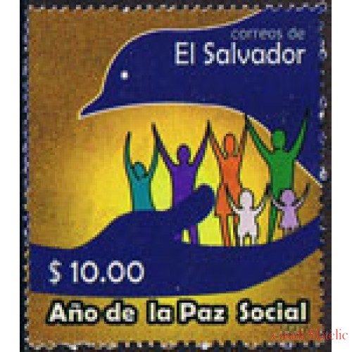 El Salvador 1677 2007 Año de la Paz Social MNH