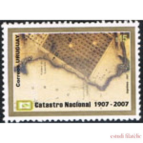 Uruguay 2315 100 Años Catastro Nacional MNH