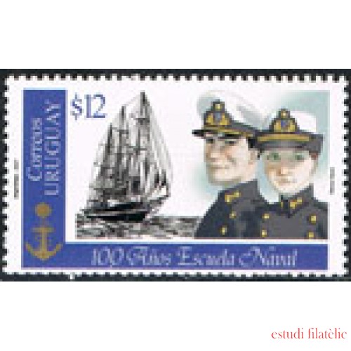 Uruguay 2346 100 Años Escuela Naval MNH