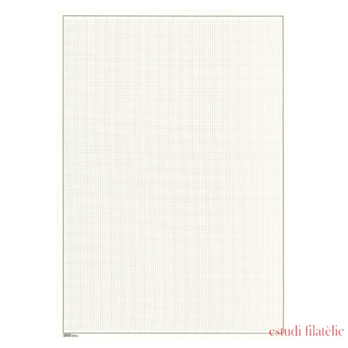 Lindner 805 Hojas Permaphil Cartulina Blanca 210 x 297 mm