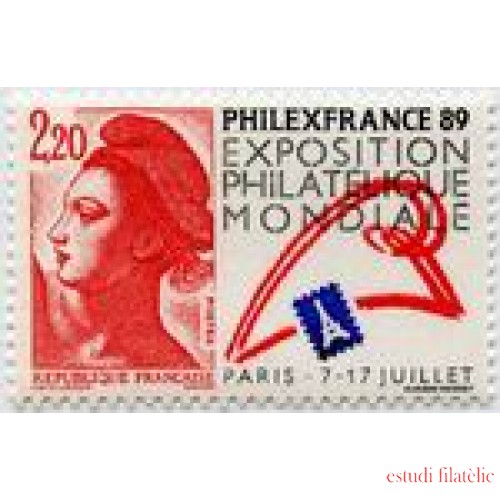 France Francia Nº 2524 1988 Philexfrance , lujo