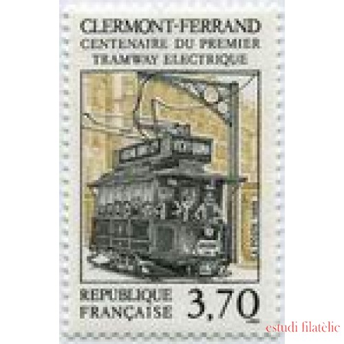 France Francia Nº 2608 1989 Tren , lujo