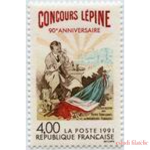 France Francia Nº 2694 1991 Concurso Lépine , lujo