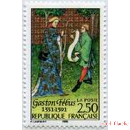 France Francia Nº 2708 1991 Gaston Fébus , lujo