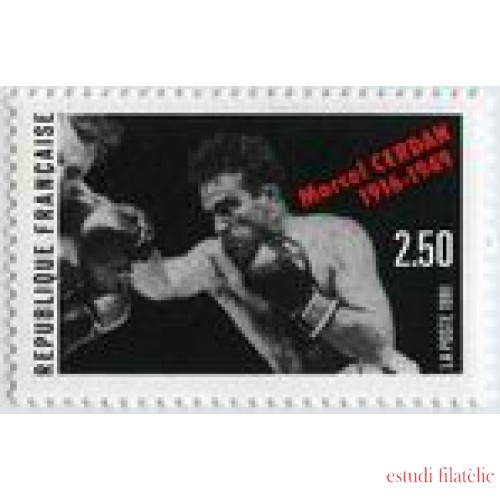 France Francia Nº 2729 1991 Boxeo, lujo