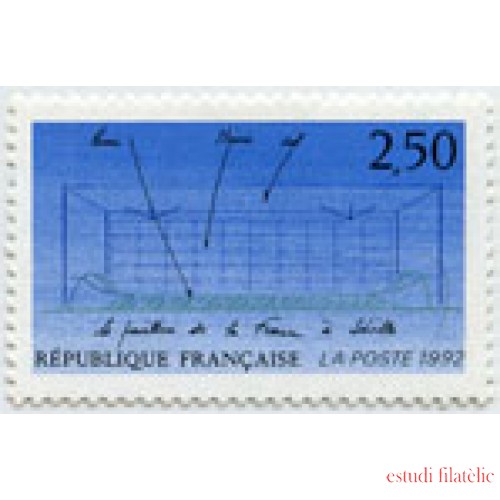 France Francia Nº 2736 1992 Expo 92 , lujo