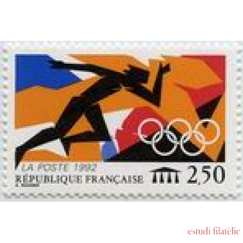 France Francia  Nº 2745 1992 Olimpiada Barcelona 92 , lujo