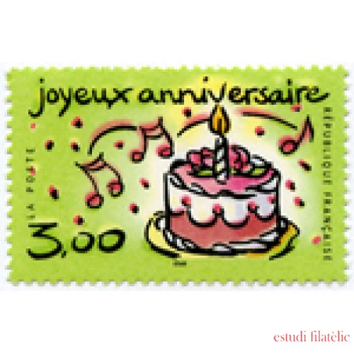 France Francia Nº 3242 1999 Aniversario, lujo