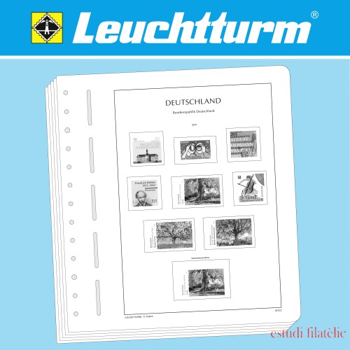 Leuchtturm 306814 LEUCHTTURM hojas-MEMO Alemania 1990-1994