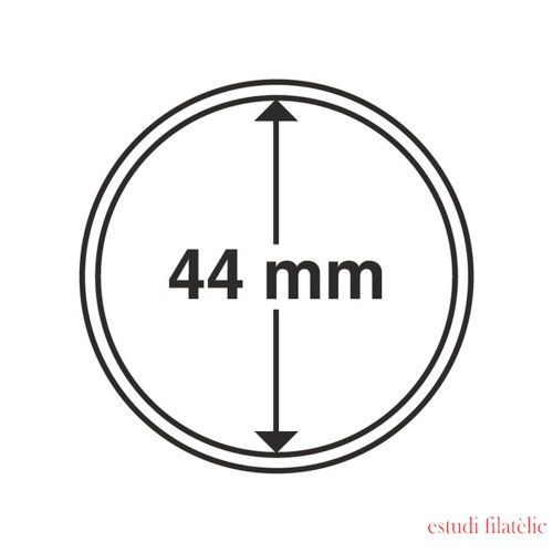 Leuchtturm 315637 cápsulas de monedas diámetro interior 44 mm