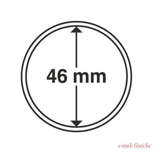 Leuchtturm 319538 cápsulas de monedas diámetro interior 46 mm