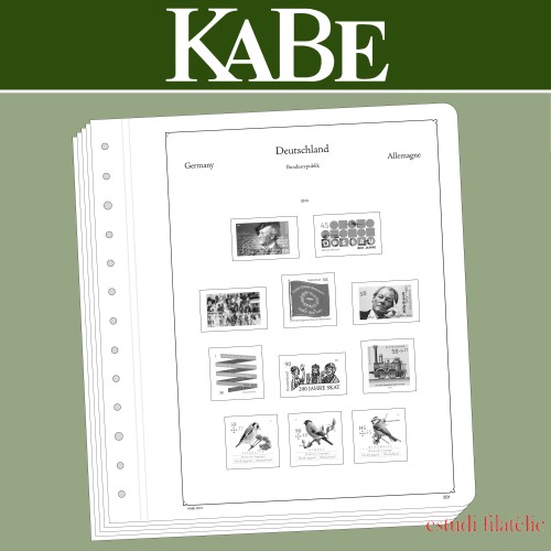 Leuchtturm 334696 KABE hojas en blanco Deutschland-Germany -Allemagne