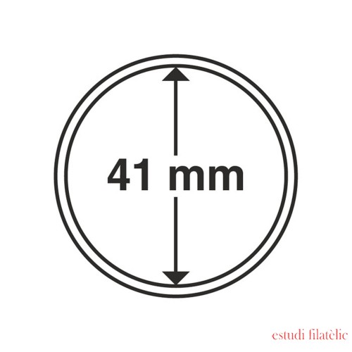 Leuchtturm 334928 cápsulas de monedas diámetro interior 41 mm