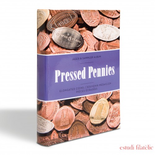 Leuchtturm 342625 Álbum de bolsillo para 48 Pressed Pennies (monedas souvenir)