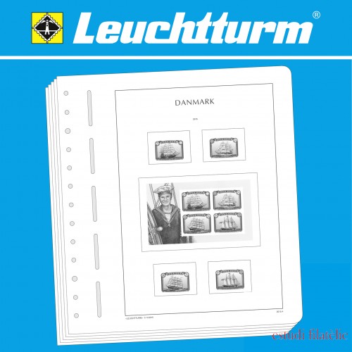 Leuchtturm 362474 LEUCHTTURM SF suplem, RFA rollo de sellos con casilla para código de barras 2019