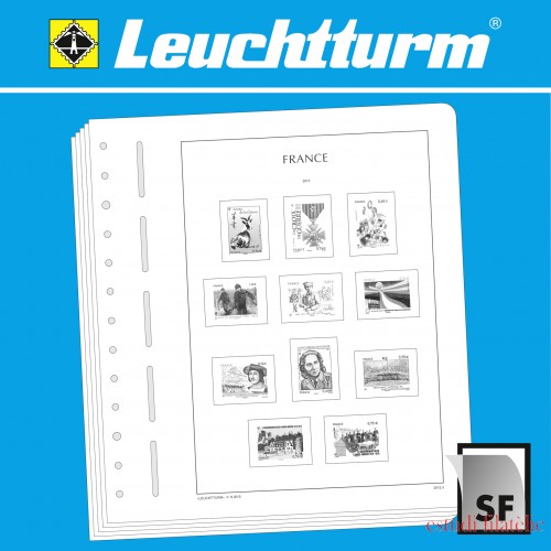 Leuchtturm 362913 LEUCHTTURM Suplemento-SF Francia-blocs 