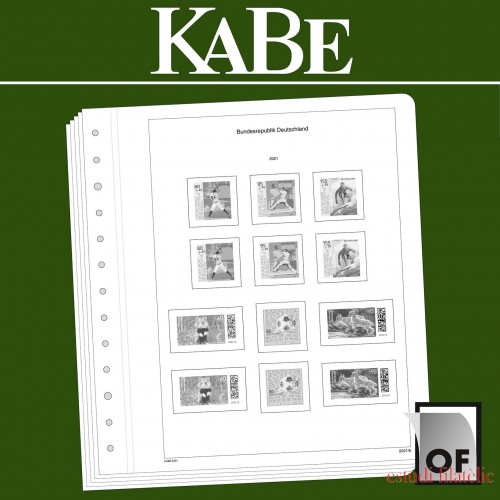 Leuchtturm 366554 KABE Suplemento-OF República Federal de Alemania Bi-Collect 2021