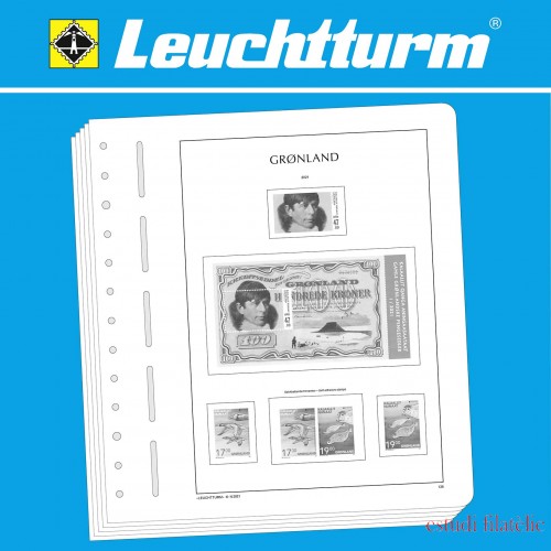 Leuchtturm 366955 LEUCHTTURM Suplemento Groenlandia 2021