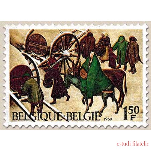 Bélgica - 1517 - 1969 Navidad Cuadro de Breughel L