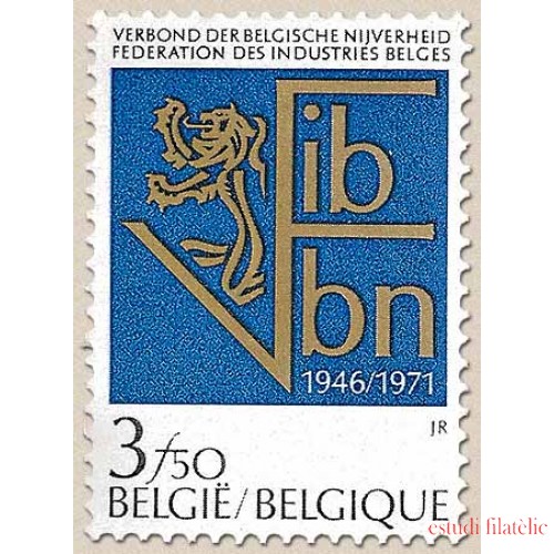 Bélgica - 1609 - 1971 25º Aniv. del FIB de Bélgica Lujo